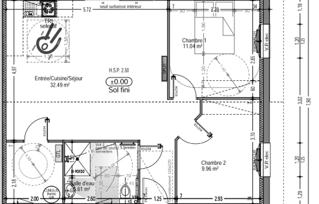 maison 3 pièces 63 m2 à vendre à Lacanau (33680)