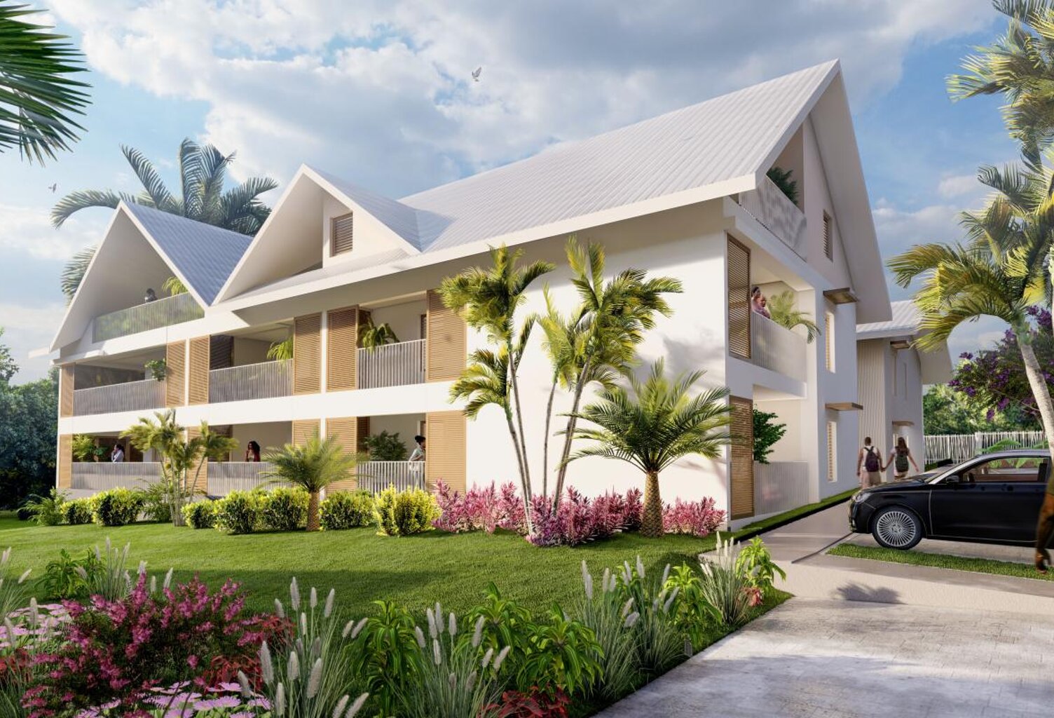 VENTE EN ETAT FUTUR D'ACHEVEMENT- APPARTEMENT BAIE-MAHAULT — photo 1