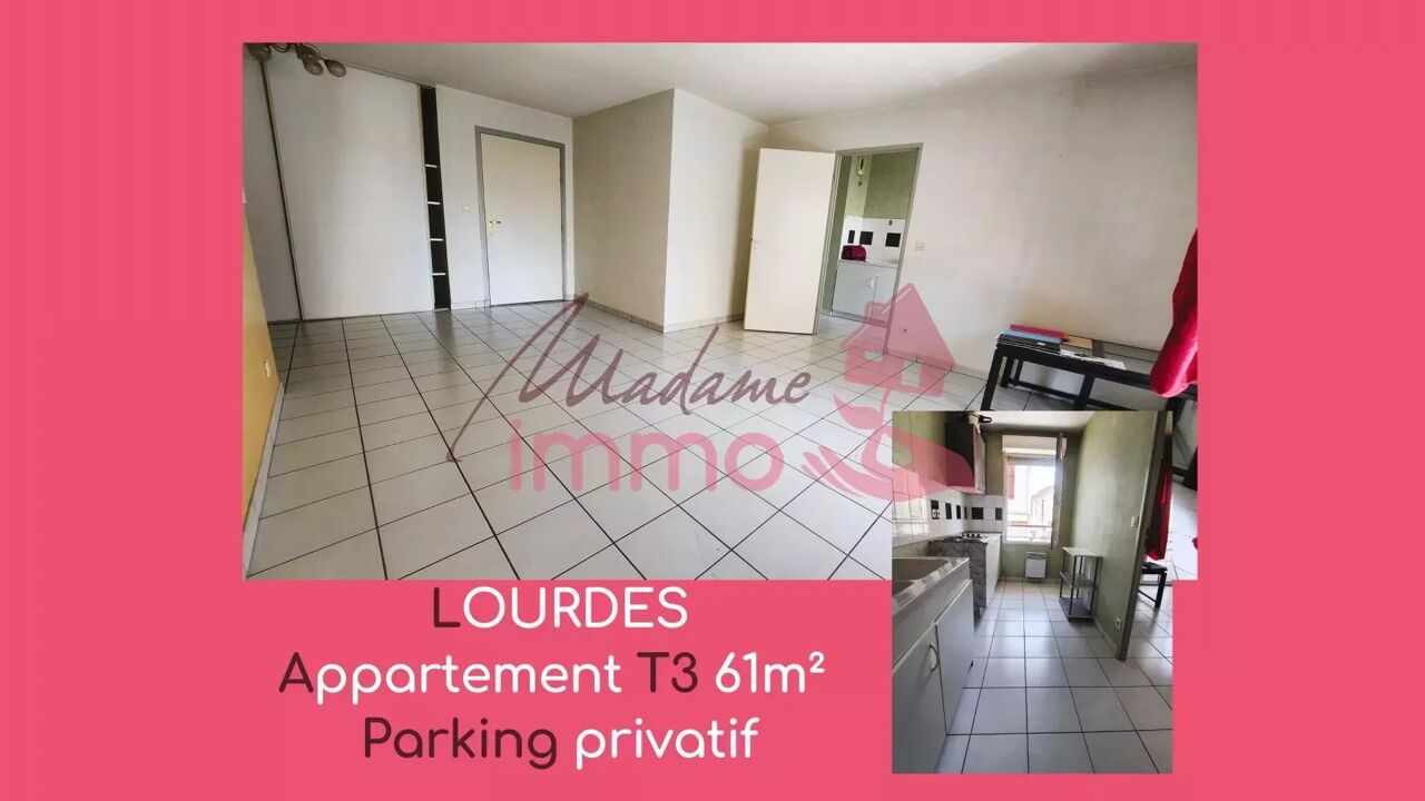 appartement 3 pièces 60 m2 à vendre à Lourdes (65100)