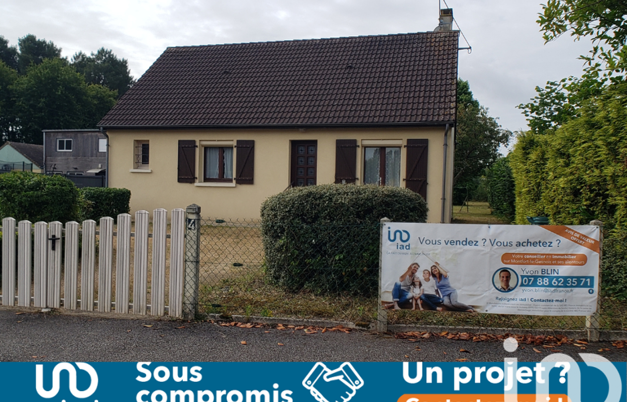 maison 3 pièces 72 m2 à vendre à Montfort-le-Gesnois (72450)