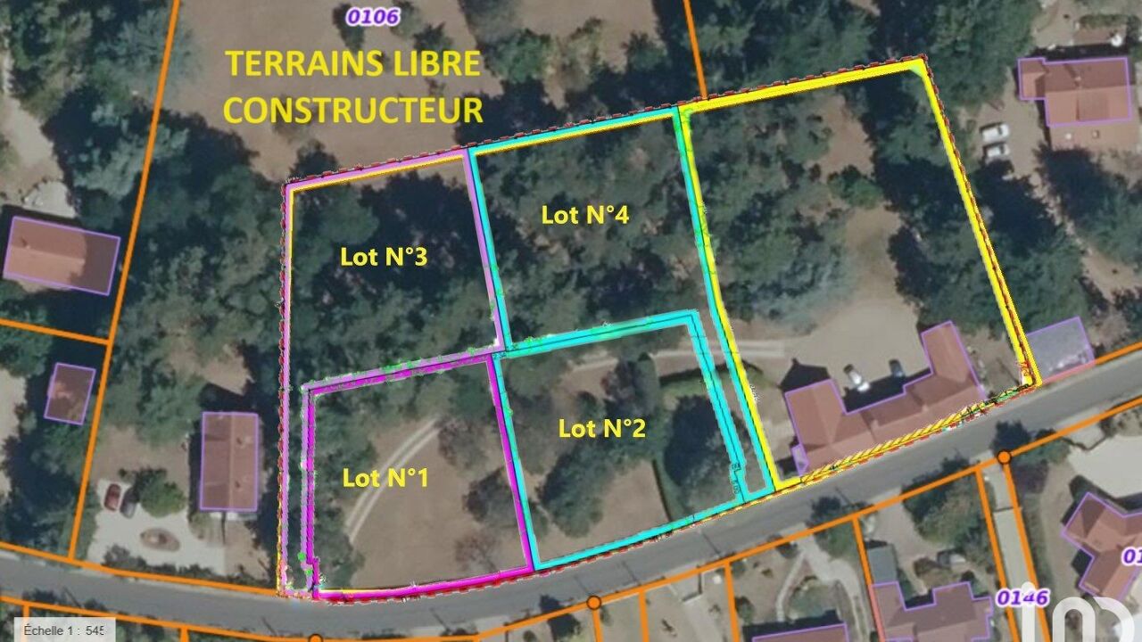 terrain  pièces 1012 m2 à vendre à Boigny-sur-Bionne (45760)