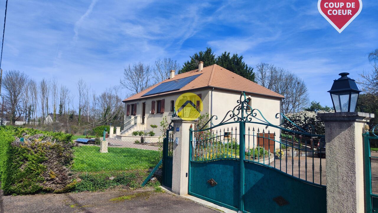 maison 5 pièces 118 m2 à vendre à Jouet-sur-l'Aubois (18320)