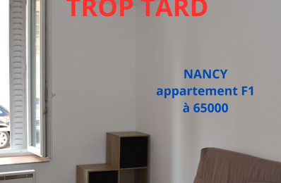 vente appartement 65 000 € à proximité de Agincourt (54770)