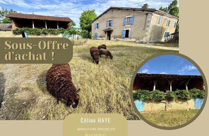 FERME ET DEPENDANCES EN PIERRE SUR UNE PARCELLE D'ENVIRON 1 HECTARE. . — photo 2