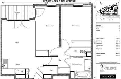 location appartement 1 136 € CC /mois à proximité de Champigny-sur-Marne (94500)