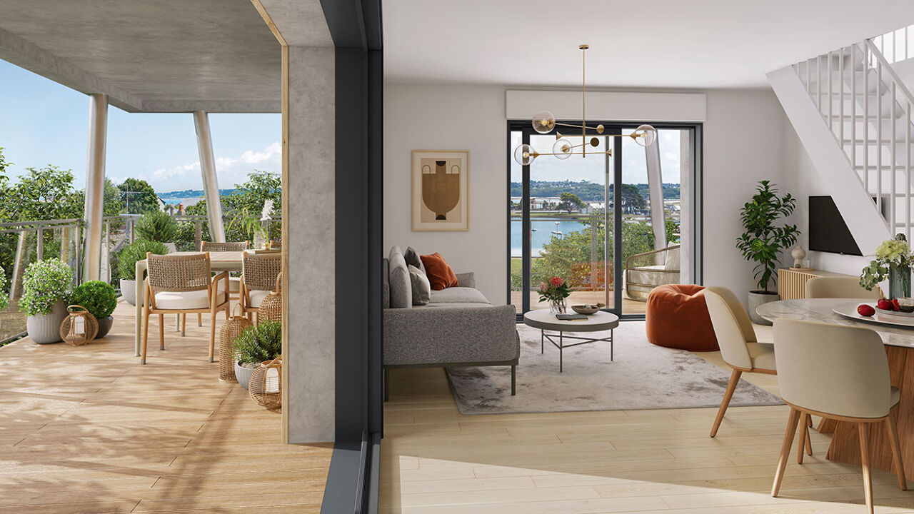 appartement neuf T2, T3, T4 pièces 43 à 89 m2 à vendre à Perros-Guirec (22700)