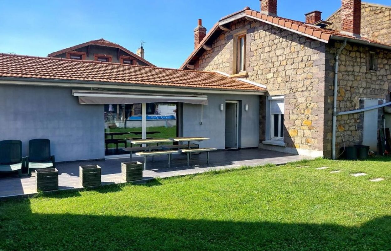 maison 6 pièces 160 m2 à vendre à La Ricamarie (42150)