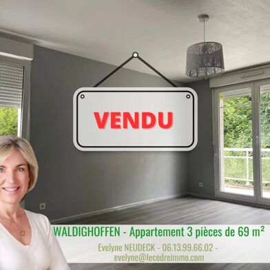 Appartement 3 pièces 69 m²