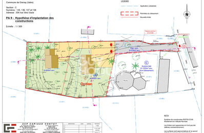 vente terrain 249 000 € à proximité de Saint-Pierre-de-Chandieu (69780)