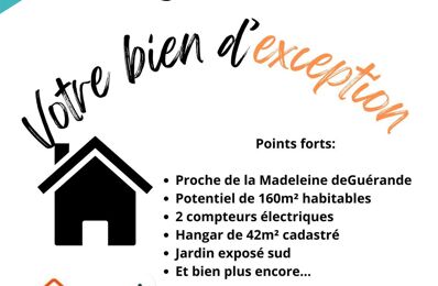 vente maison 230 000 € à proximité de Assérac (44410)