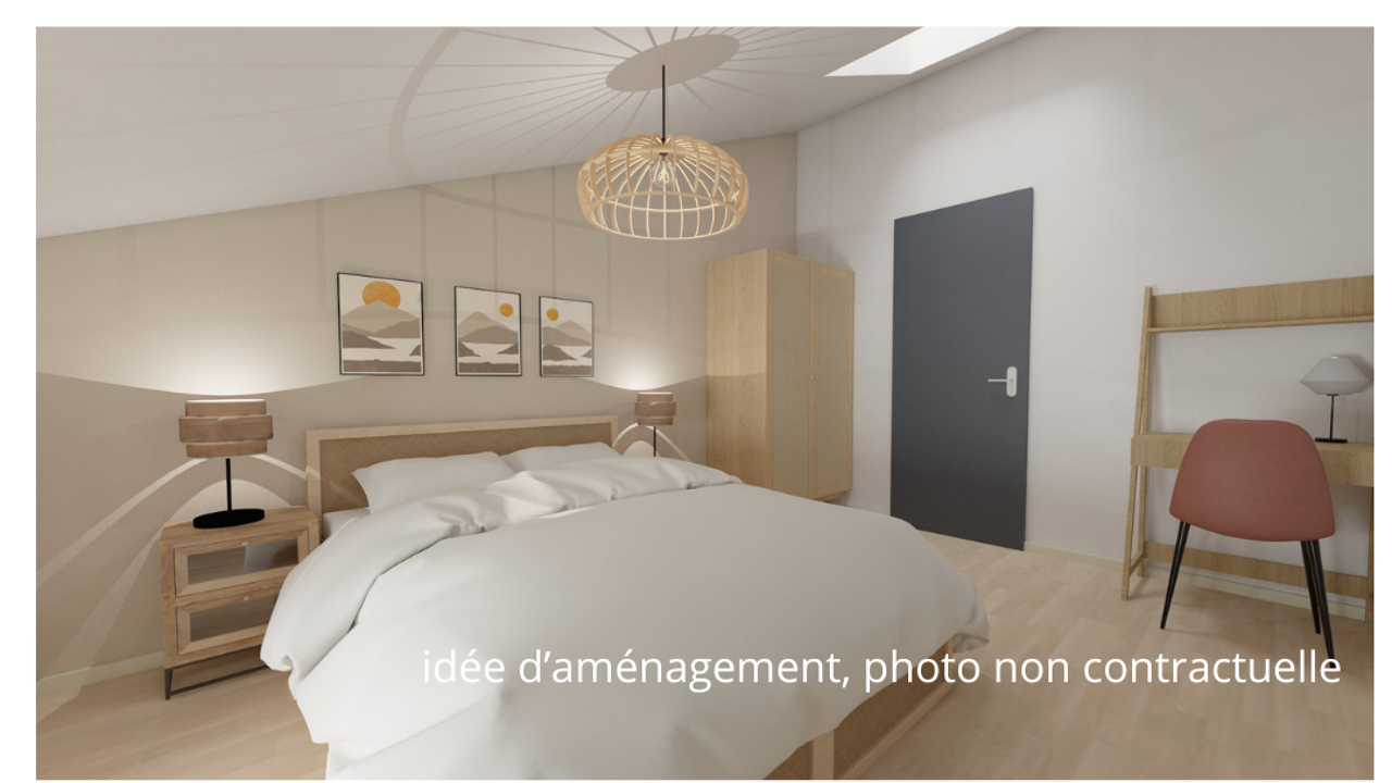 appartement 2 pièces 45 m2 à vendre à Bourgoin-Jallieu (38300)