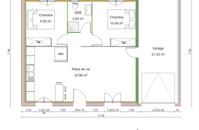 vente maison 219 606 € à proximité de Septème (38780)