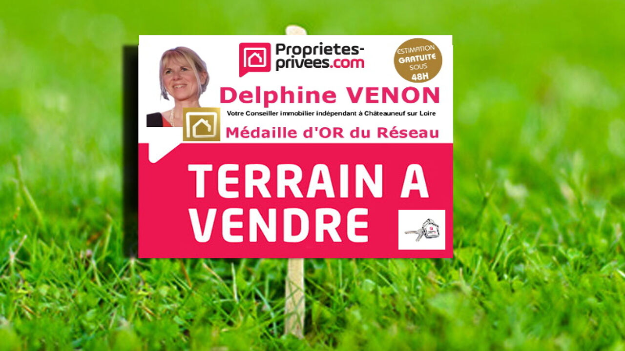 terrain  pièces 873 m2 à vendre à Châteauneuf-sur-Loire (45110)