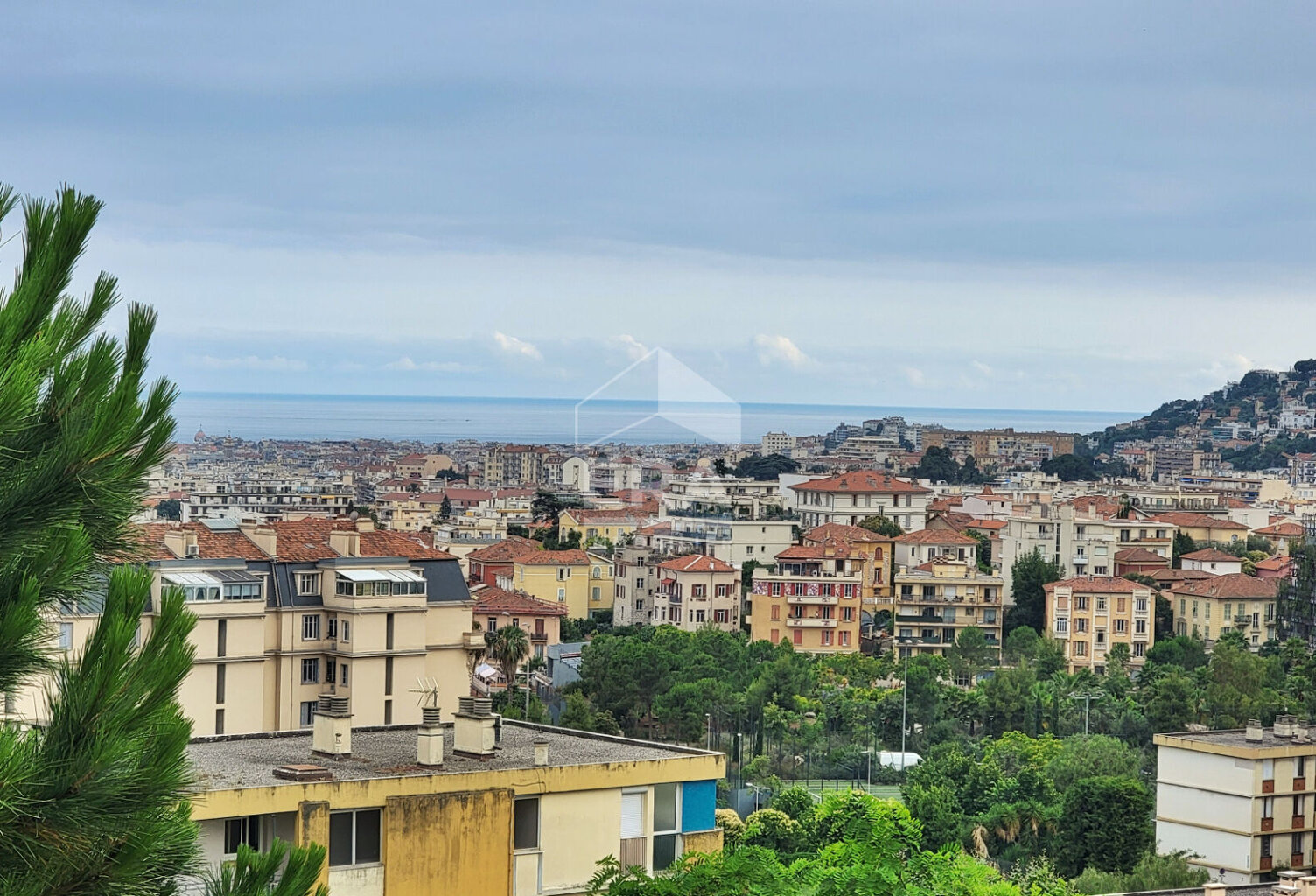 NICE/NORD 4 pièces 75m2 Vue mer, vendu loué — photo 1