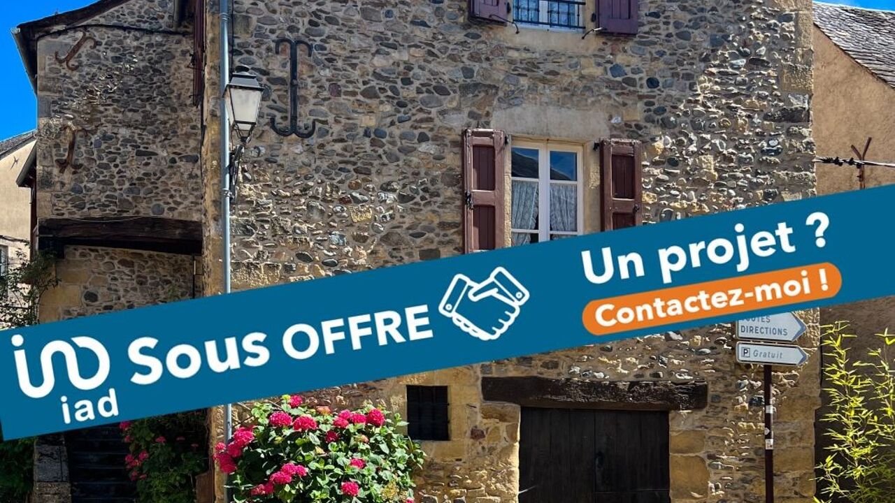 maison 3 pièces 55 m2 à vendre à Sainte-Eulalie-d'Olt (12130)