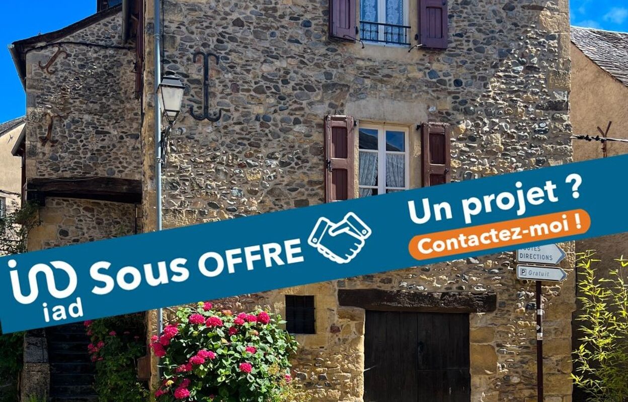 maison 3 pièces 55 m2 à vendre à Sainte-Eulalie-d'Olt (12130)