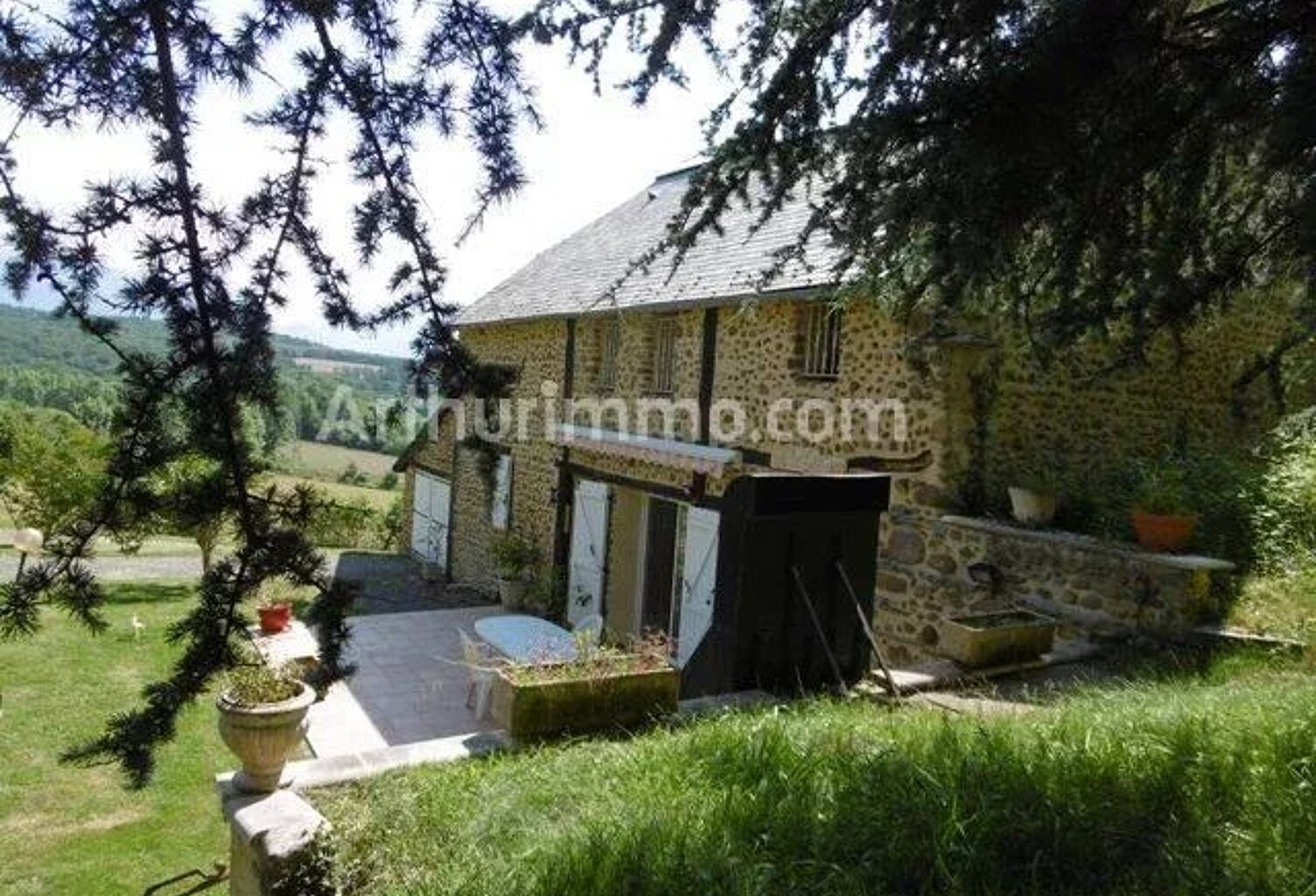 MAISON SANS VIS A VIS, VUE IMPRENABLE SUR LA CHAINE DES PYRENEES — photo 1