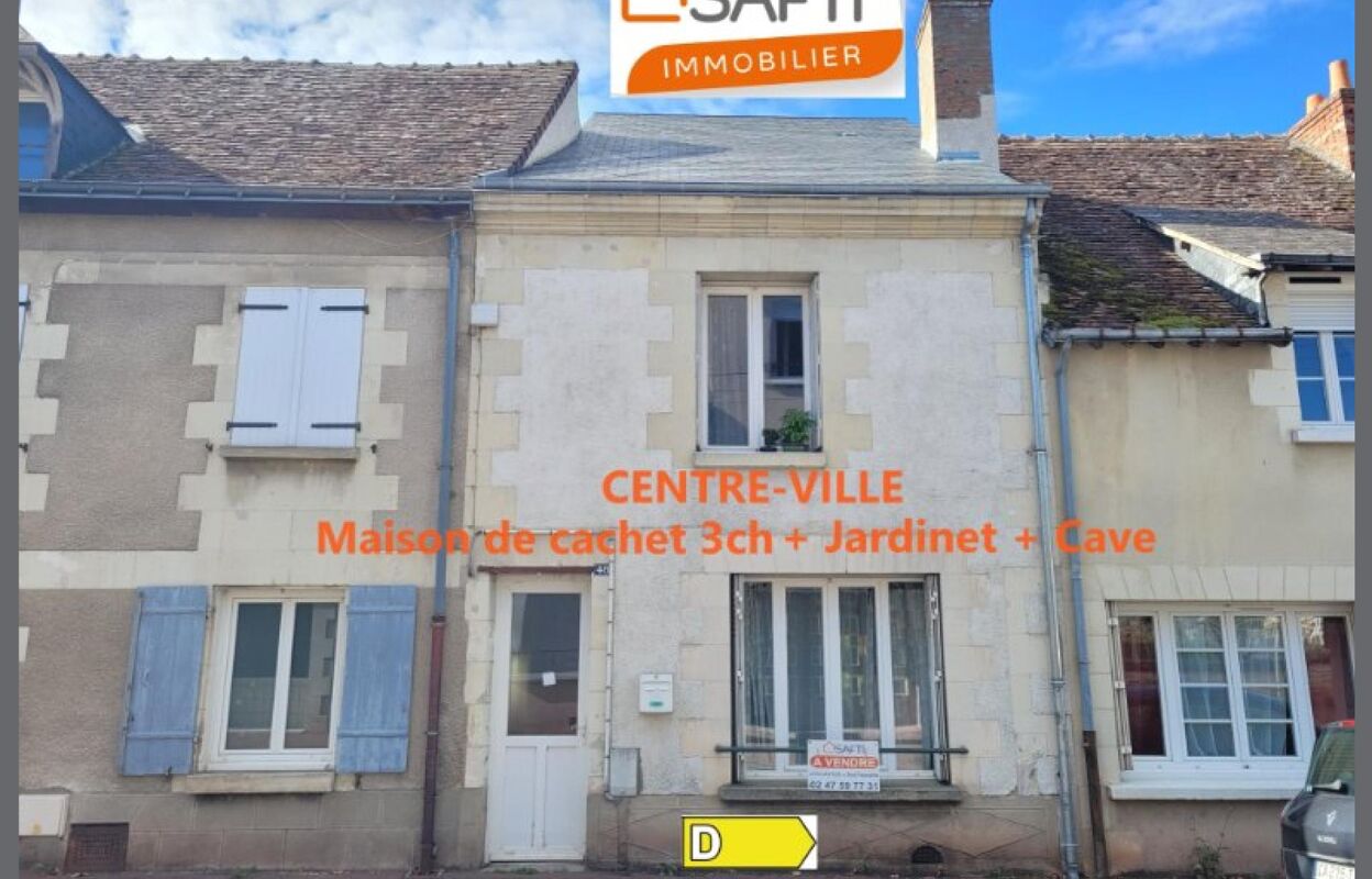 maison 4 pièces 120 m2 à vendre à Descartes (37160)