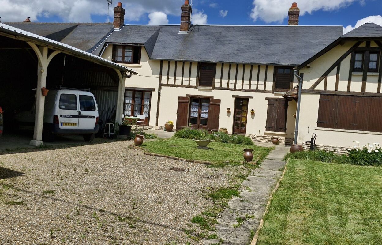 maison 5 pièces 120 m2 à vendre à Le Mesnil-Théribus (60240)