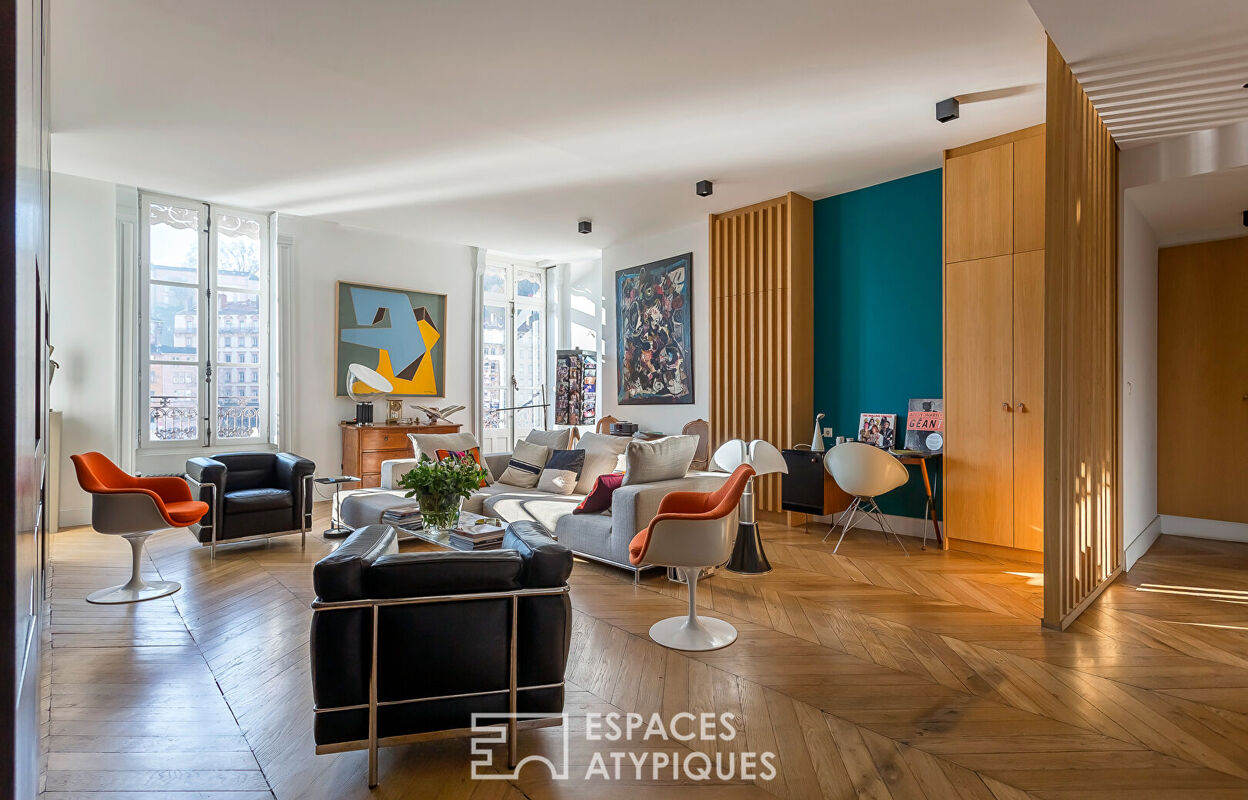 appartement 4 pièces 118 m2 à vendre à Lyon 1 (69001)