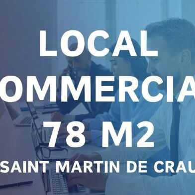 Commerce 78 m²