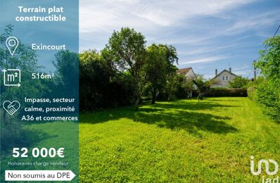 vente terrain 52 000 € à proximité de Bretagne (90130)