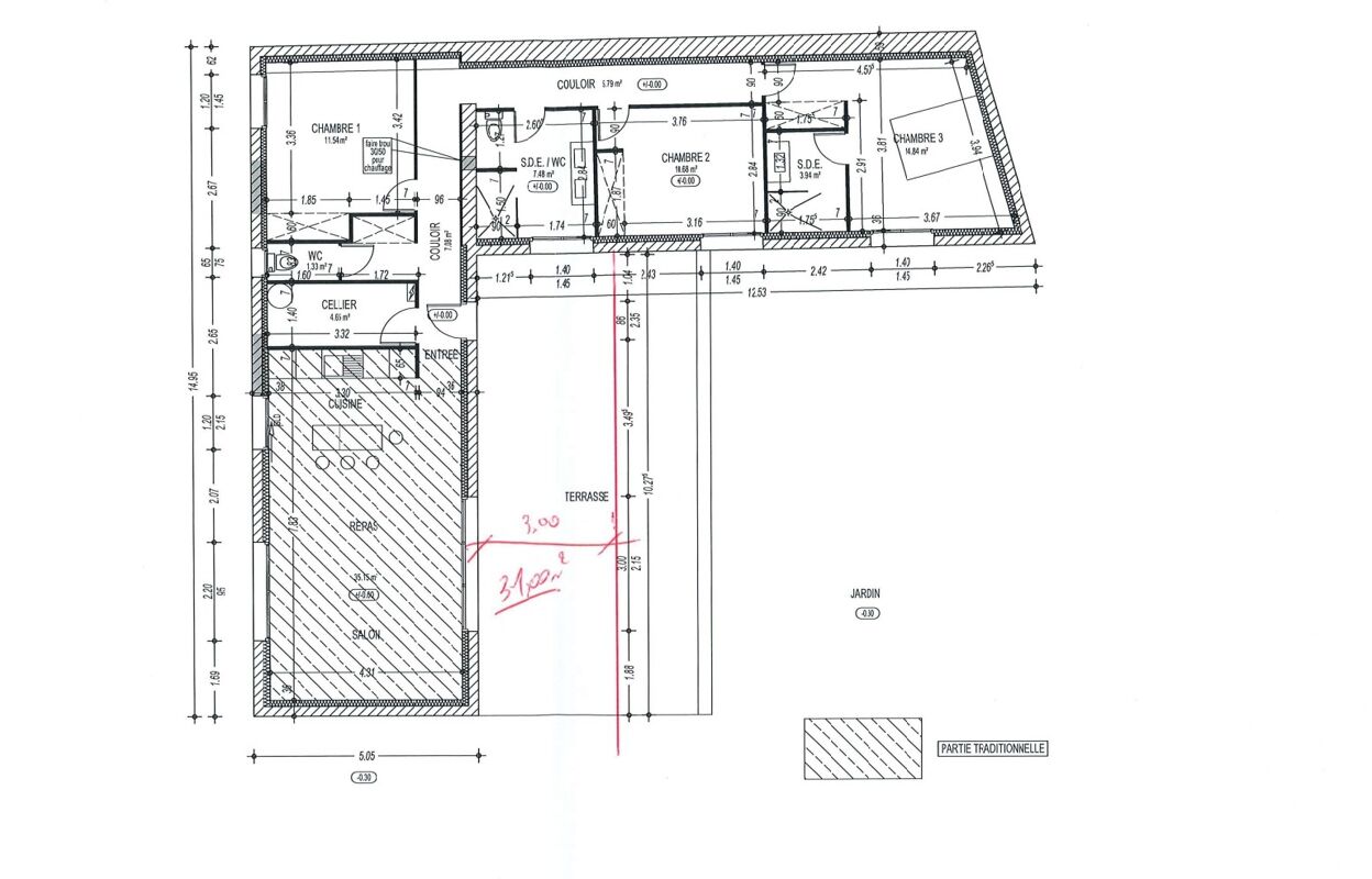 maison 4 pièces 103 m2 à vendre à La Rochelle (17000)