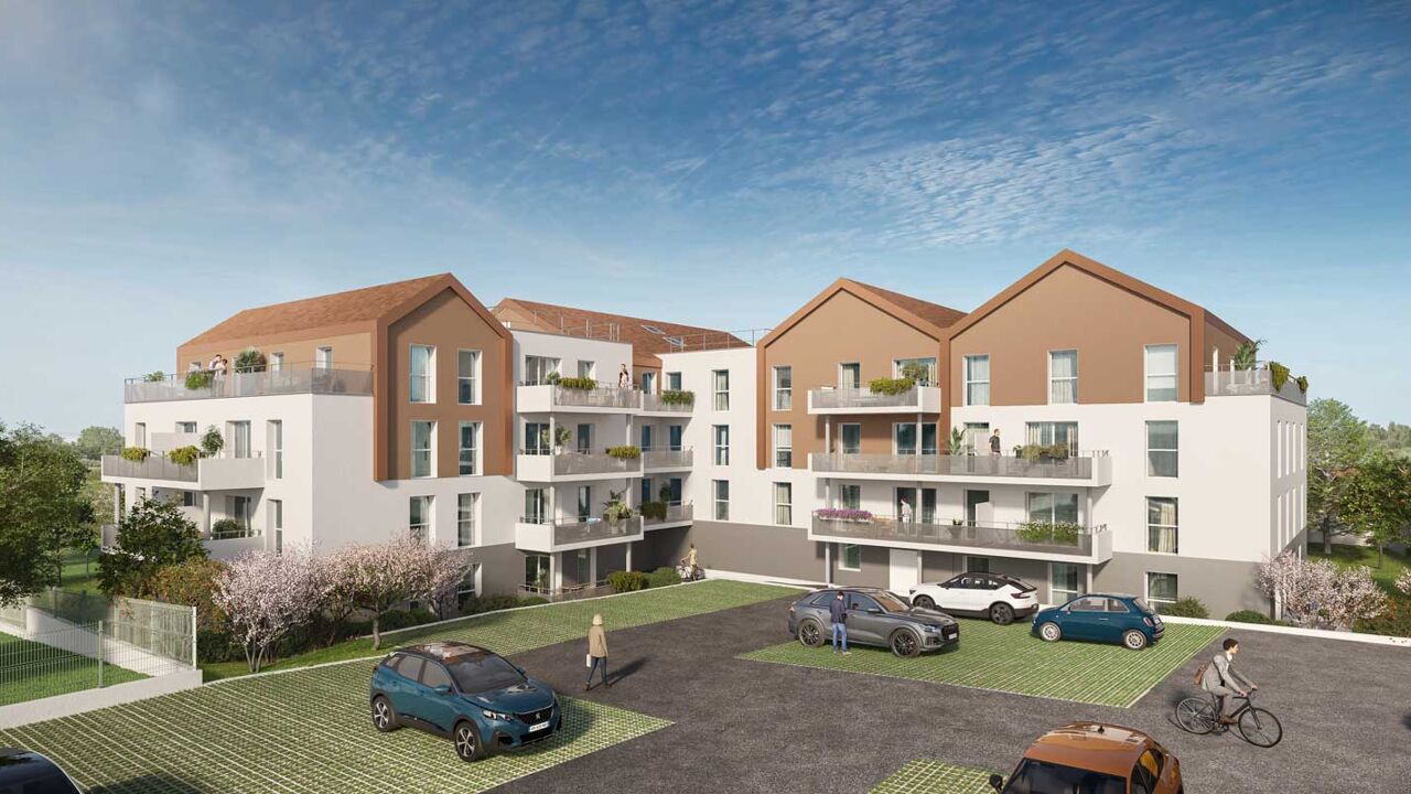 appartement neuf T2, T3, T4 pièces 40 à 87 m2 à vendre à Roanne (42300)