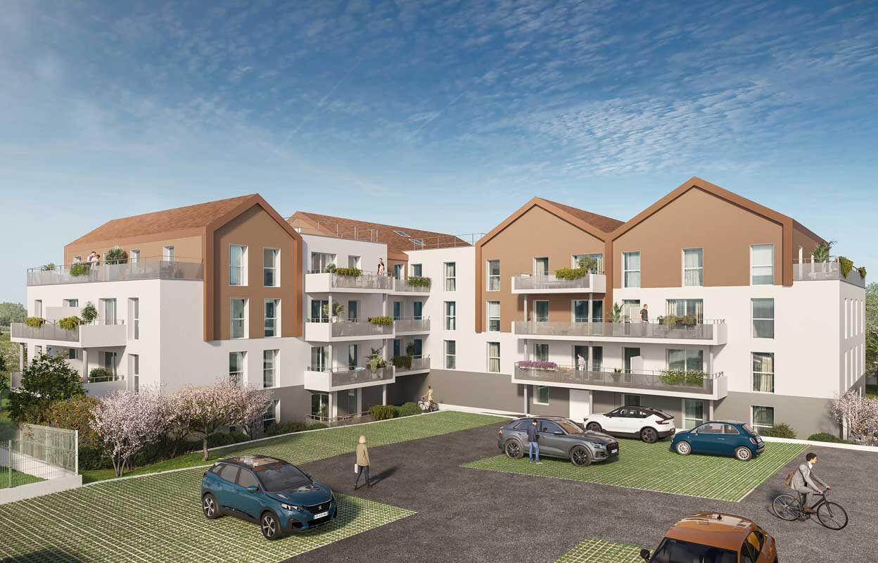 appartement neuf T2, T3, T4 pièces 40 à 87 m2 à vendre à Roanne (42300)