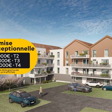 Programme neuf T2, T3, T4 40 à 87 m²