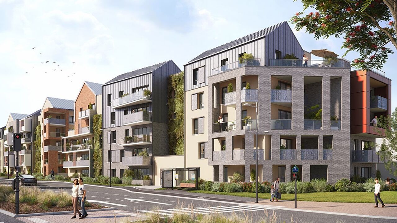 appartement neuf T1, T2, T3 pièces 25 à 60 m2 à vendre à Orléans (45000)