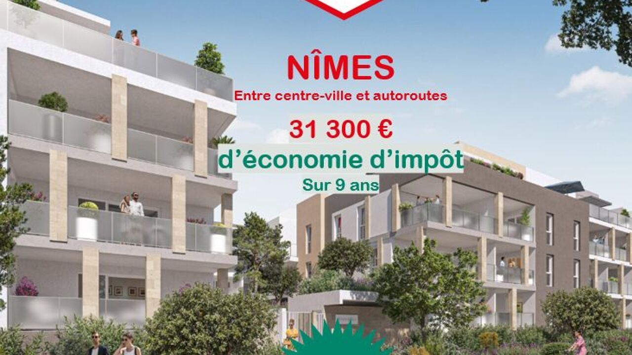 appartement 1 pièces 30 m2 à vendre à Nîmes (30900)