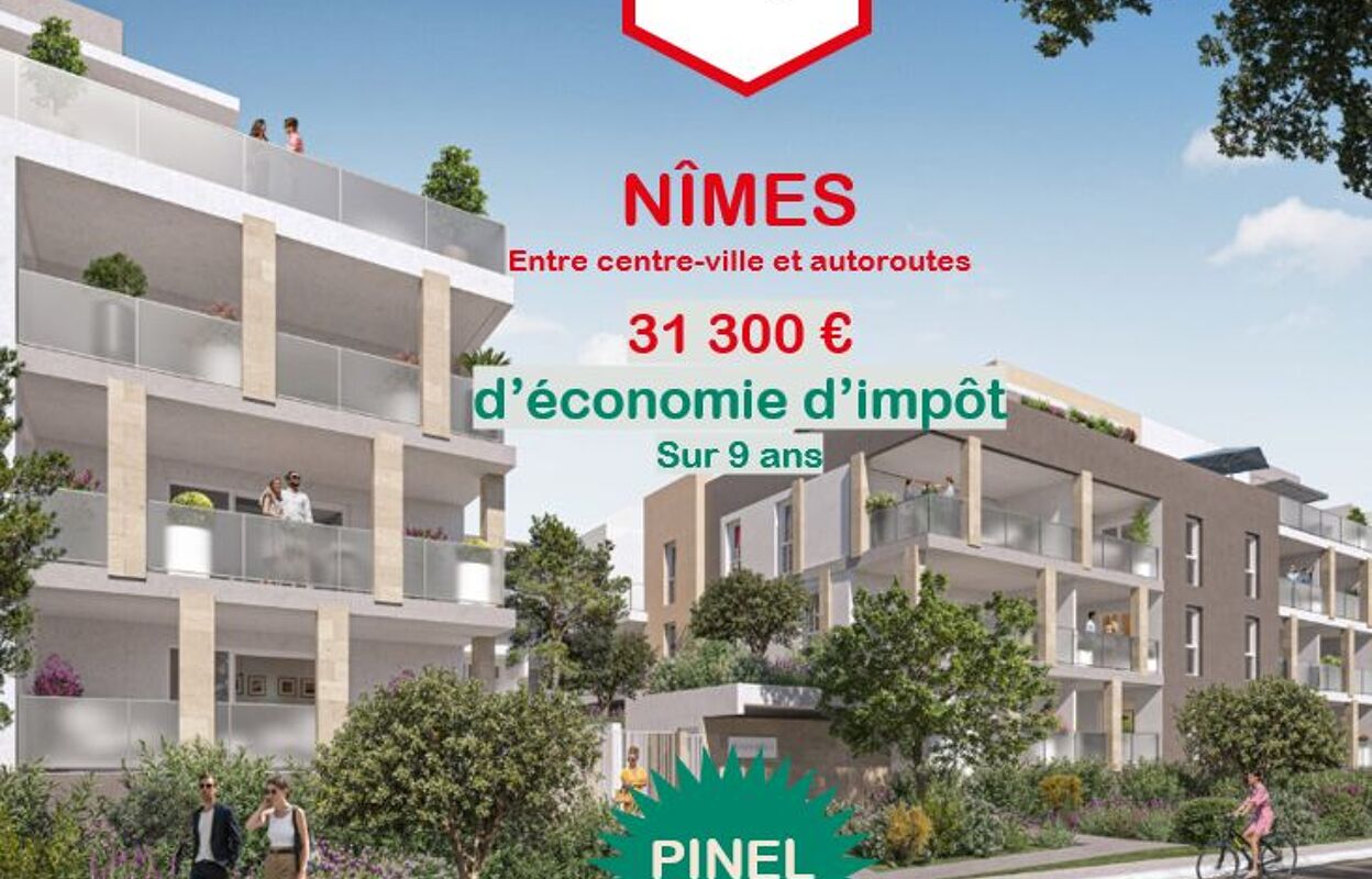 appartement 1 pièces 30 m2 à vendre à Nîmes (30900)