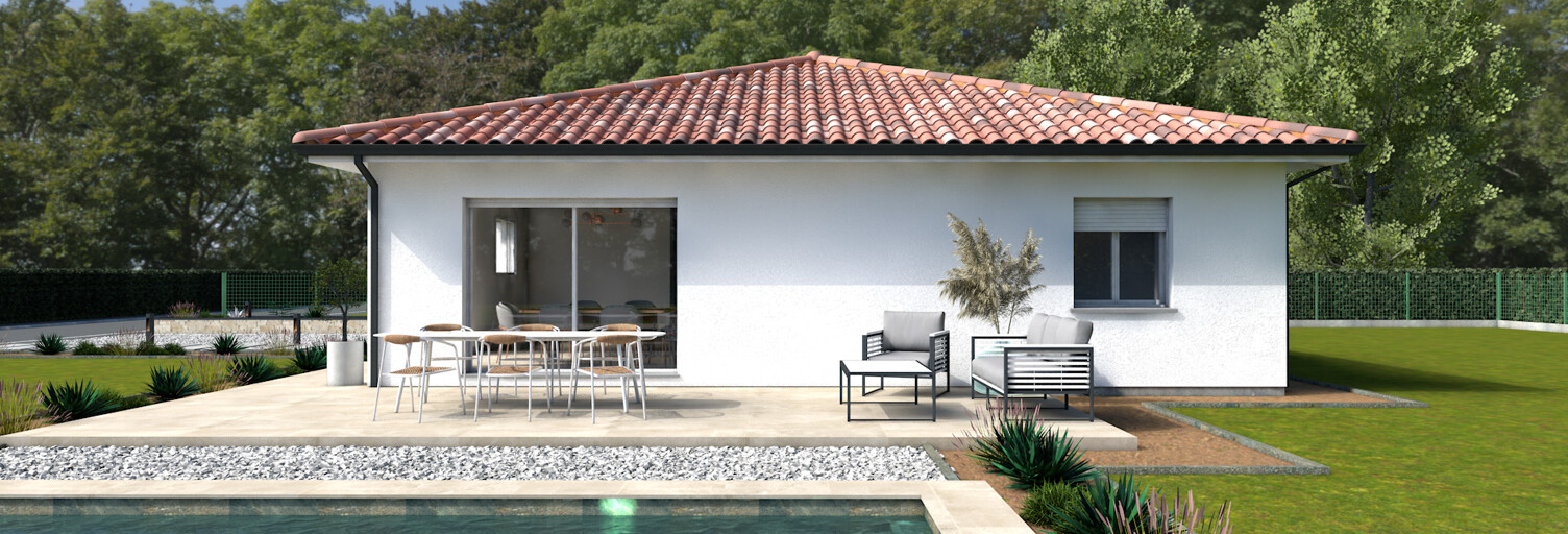 Maison 100 m² à construire Cauneille (40300)