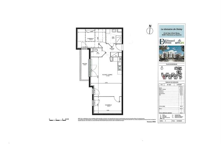 Vente Appartement 3 pièces — photo 2