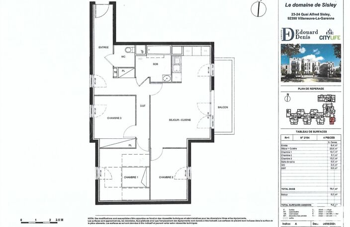 Vente Appartement 4 pièces — photo 4