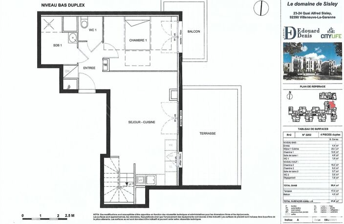 Vente Appartement 4 pièces — photo 4