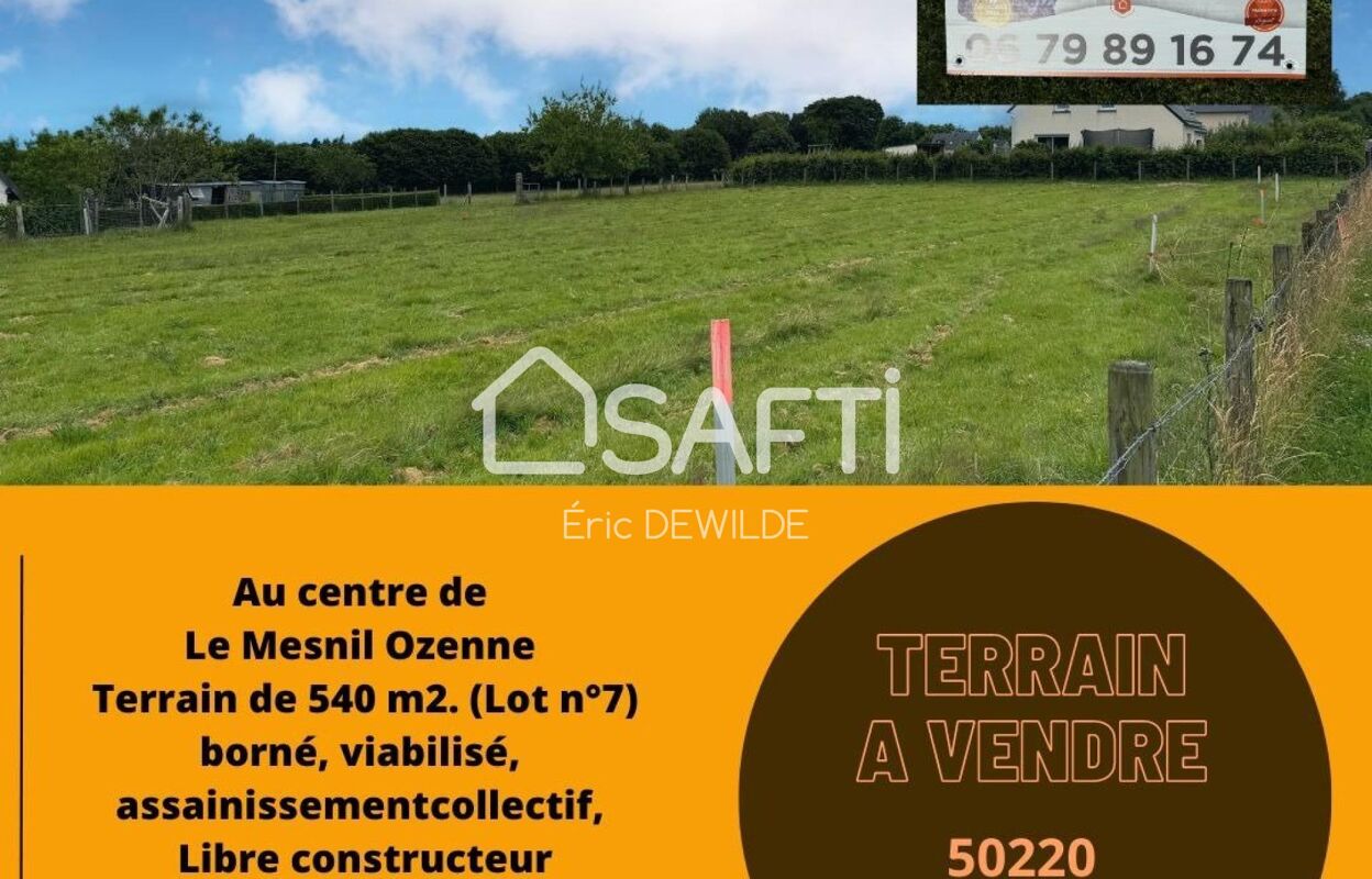 terrain  pièces 540 m2 à vendre à Le Mesnil-Ozenne (50220)