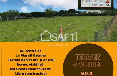 vente terrain 22 985 € à proximité de Milly (50600)