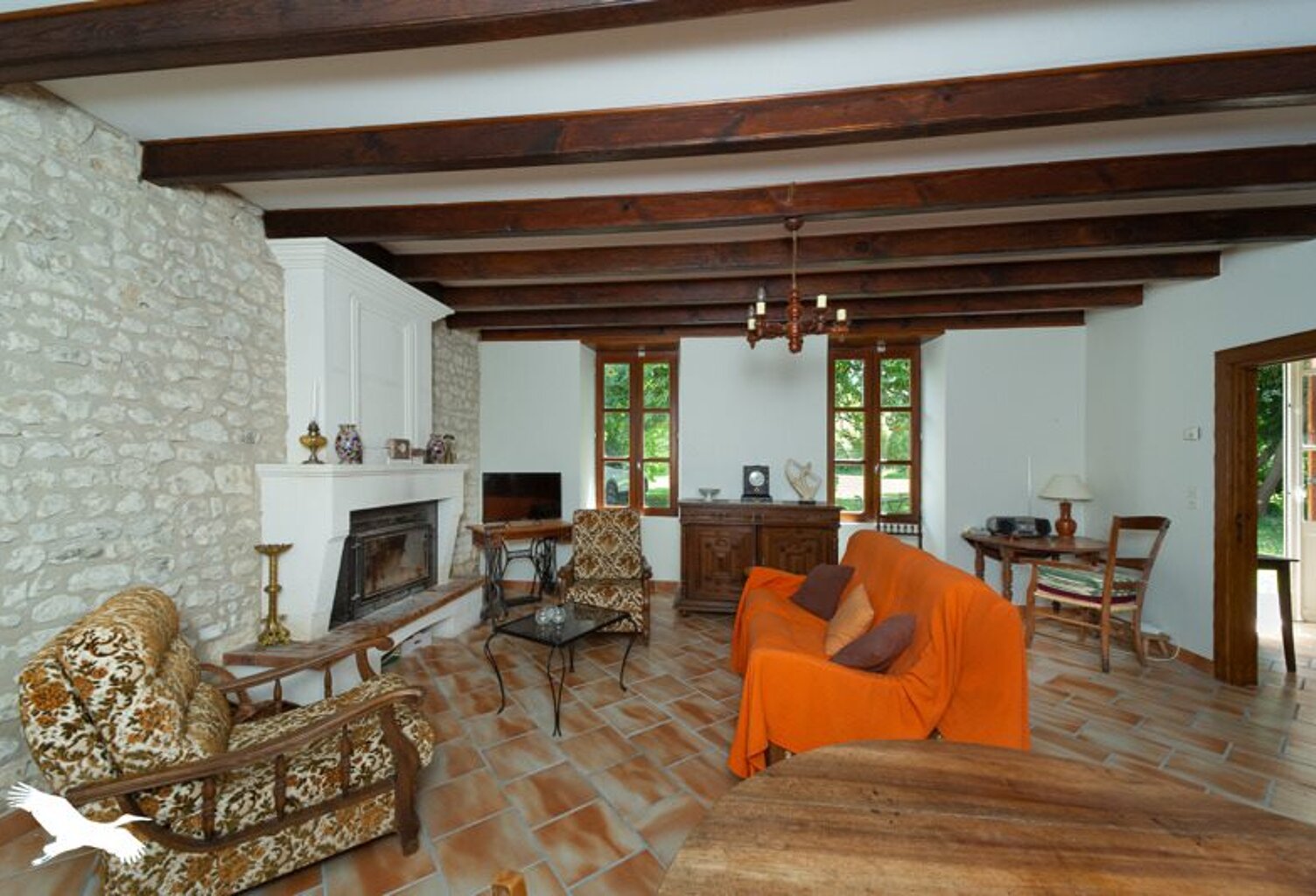 Charentaise de 3 pièces principales — photo 1