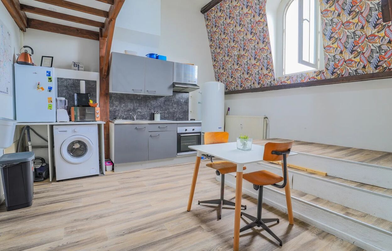 appartement 2 pièces 45 m2 à vendre à Roubaix (59100)