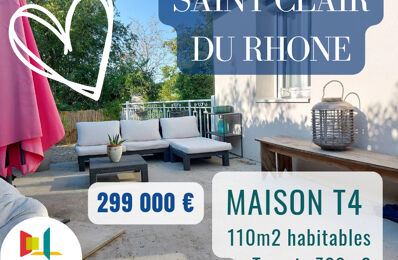 vente maison 299 000 € à proximité de Ville-sous-Anjou (38150)