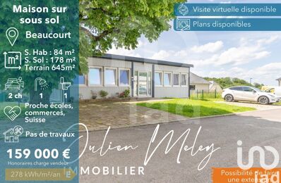 vente maison 159 000 € à proximité de Châtenois-les-Forges (90700)