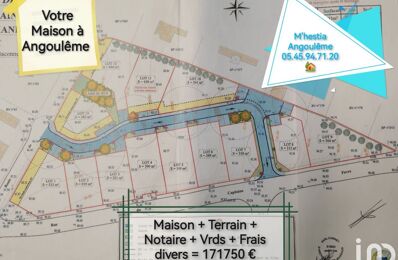 vente terrain 44 000 € à proximité de Châteauneuf-sur-Charente (16120)