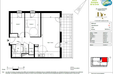 vente appartement 292 000 € à proximité de Cruet (73800)