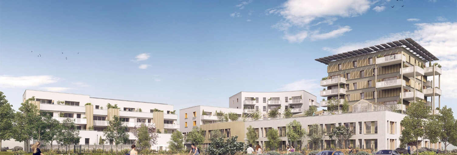 Appartement neuf T3, T4 Pièce 65 à 86 m² à vendre à Saint-Herblain (44800)