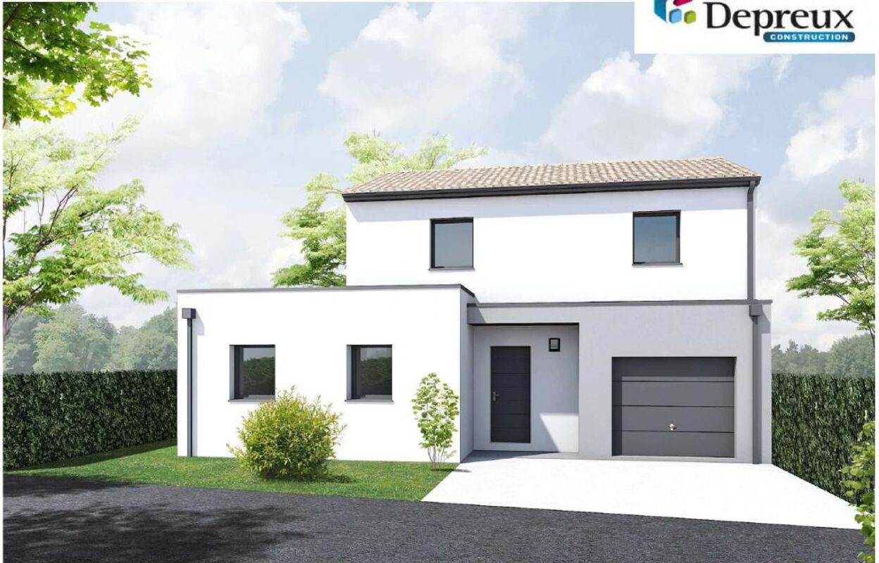 maison 125 m2 à construire à Bouguenais (44340)