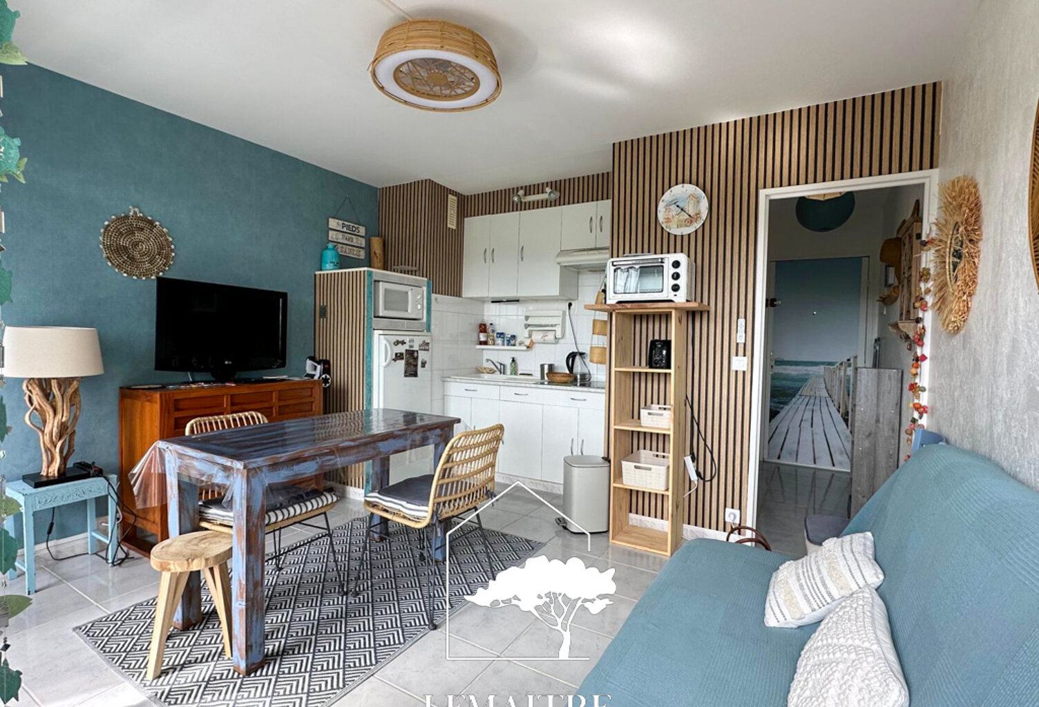 Charmant appartement avec chambre et balcon — photo 1