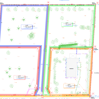 Terrain 1323 m²