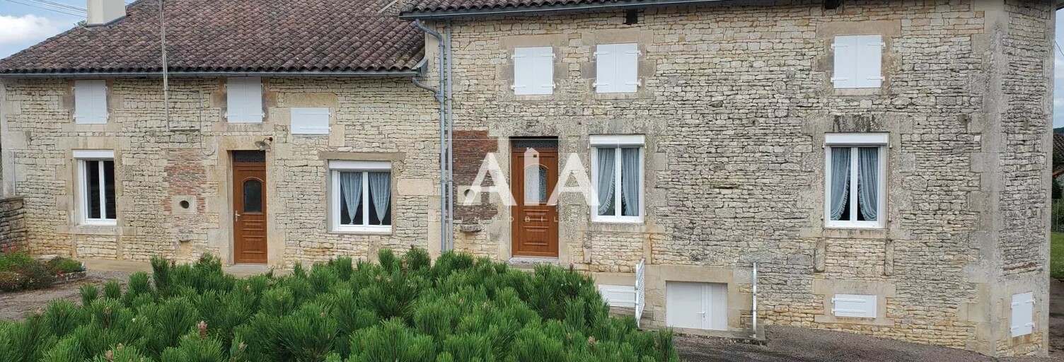 Maison 4 Pièces 105 m² à vendre à Poursac (16700)